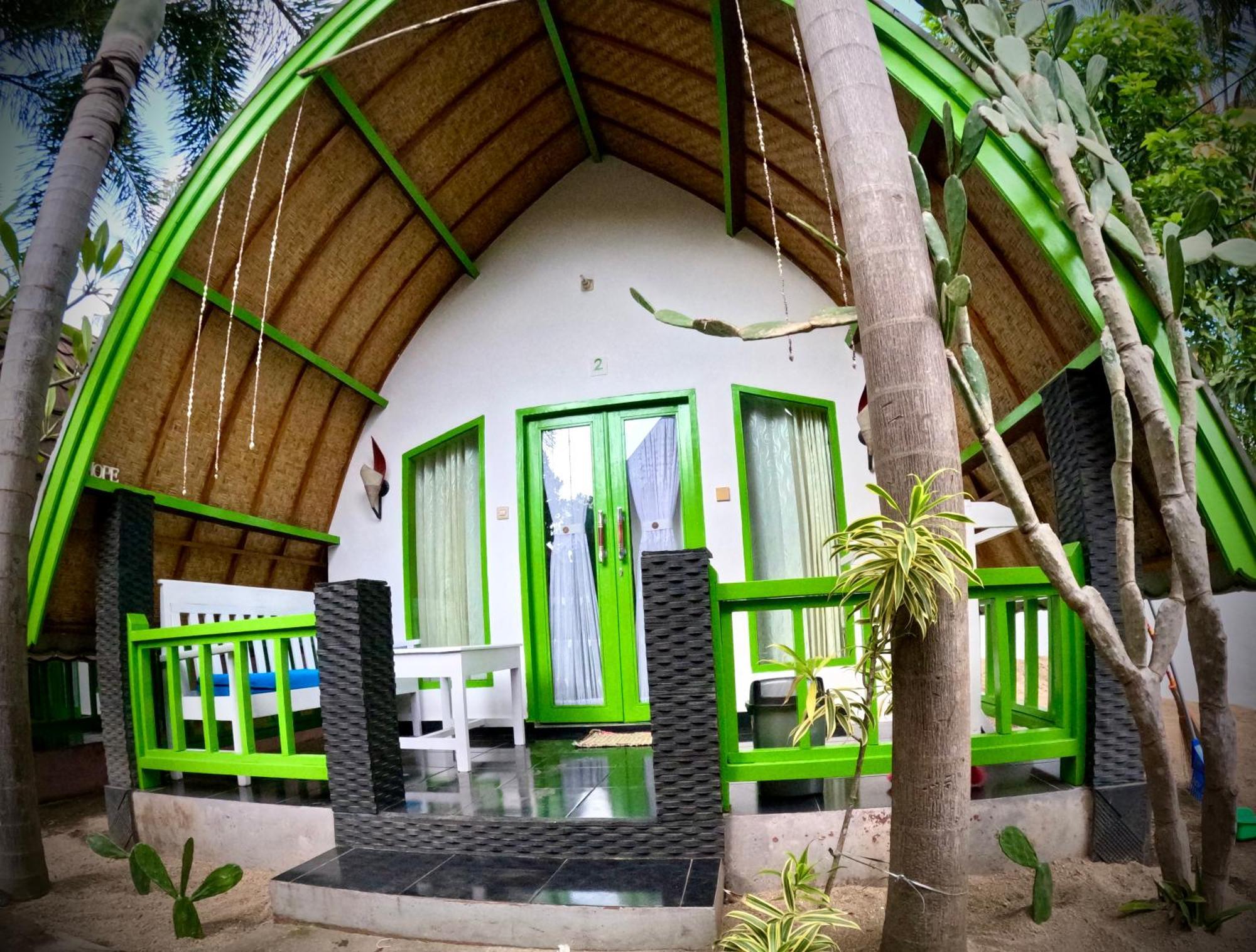 Kaktus Bungalow 1 Gili Air Eksteriør bilde